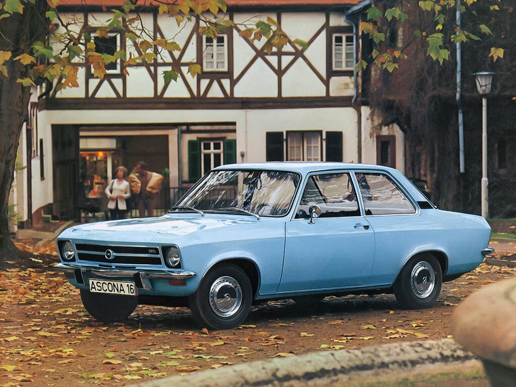 Opel Ascona 1 поколение, купе (10.1970 - 08.1975)
